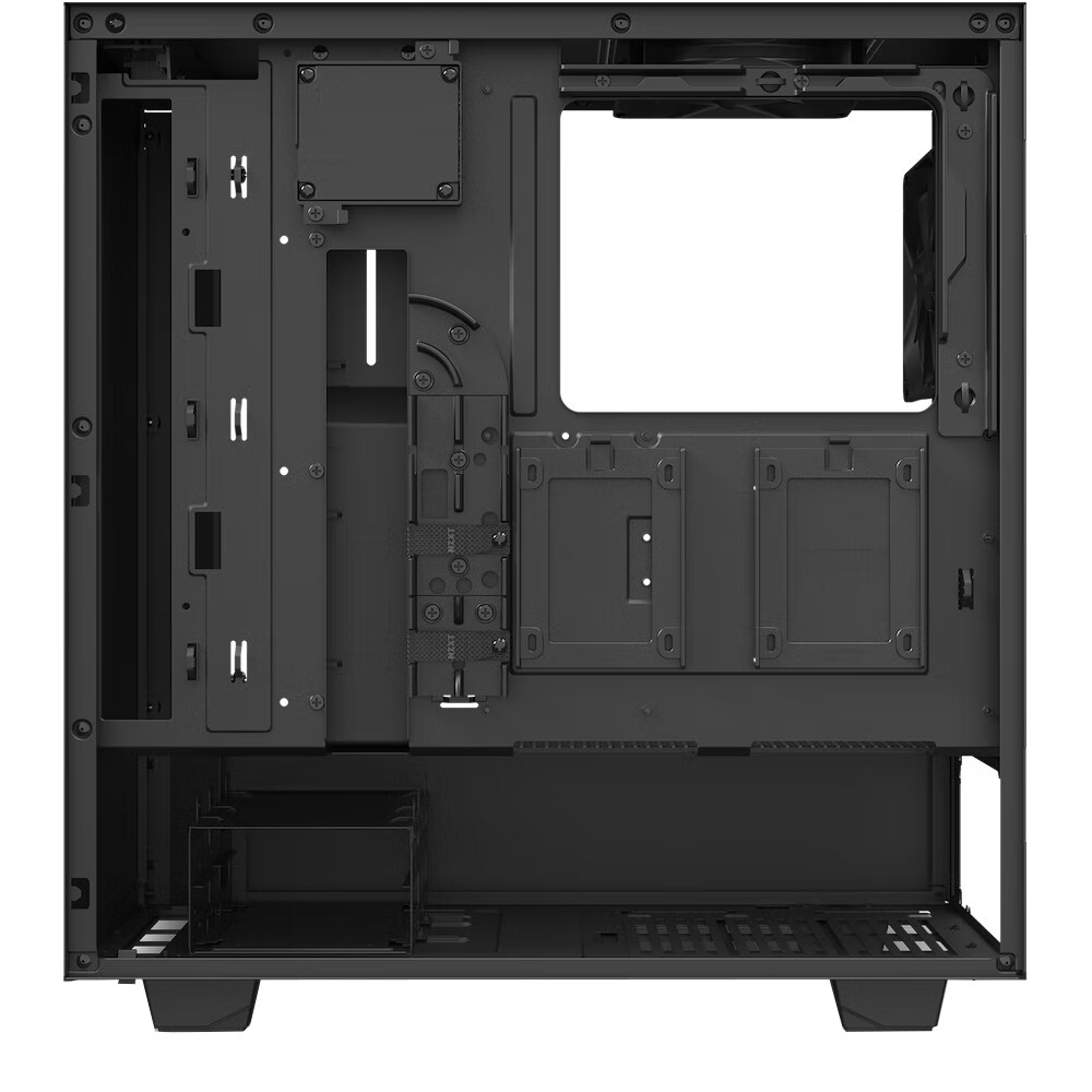 Carcasa PC NZXT H510i, USB 3.2 Gen2, fara sursa, negru