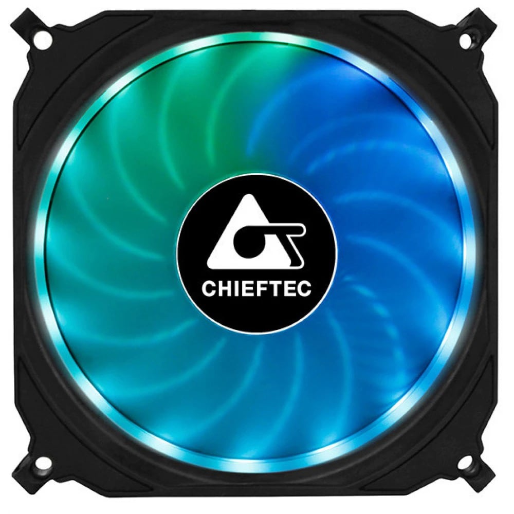 Set 3 ventilatoare CHIEFTEC CF-3012-RGB, 120mm, CF-3012-RGB