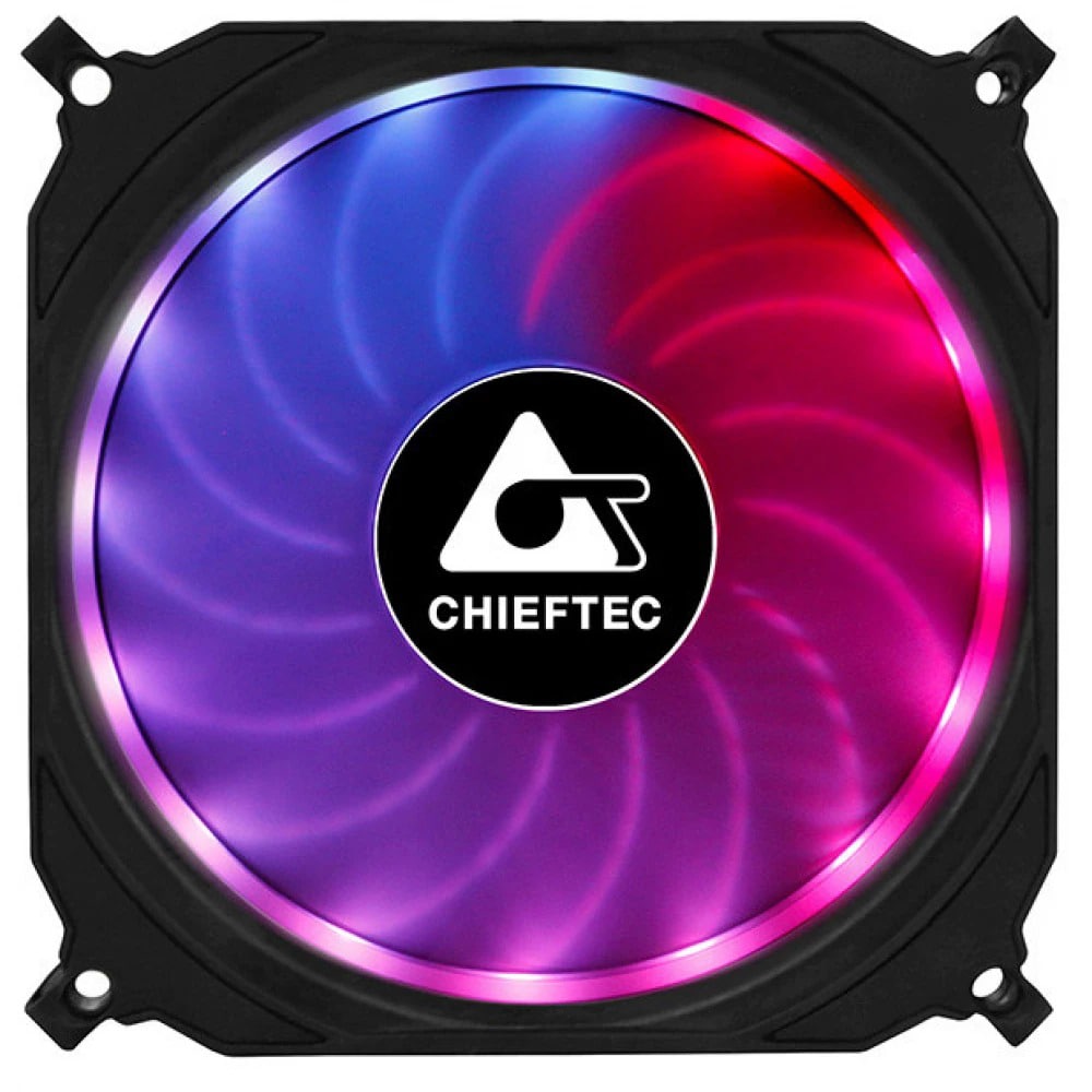 Set 3 ventilatoare CHIEFTEC CF-3012-RGB, 120mm, CF-3012-RGB