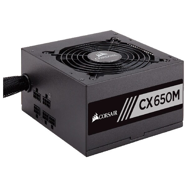 Sursa PC CORSAIR CX650M, 650W, 120mm, 80 PLUS Bronze, CP-9020103-EU