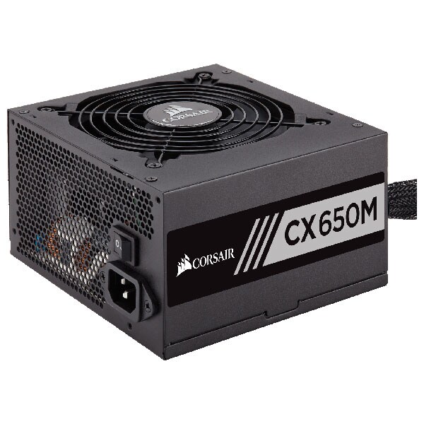 Sursa PC CORSAIR CX650M, 650W, 120mm, 80 PLUS Bronze, CP-9020103-EU