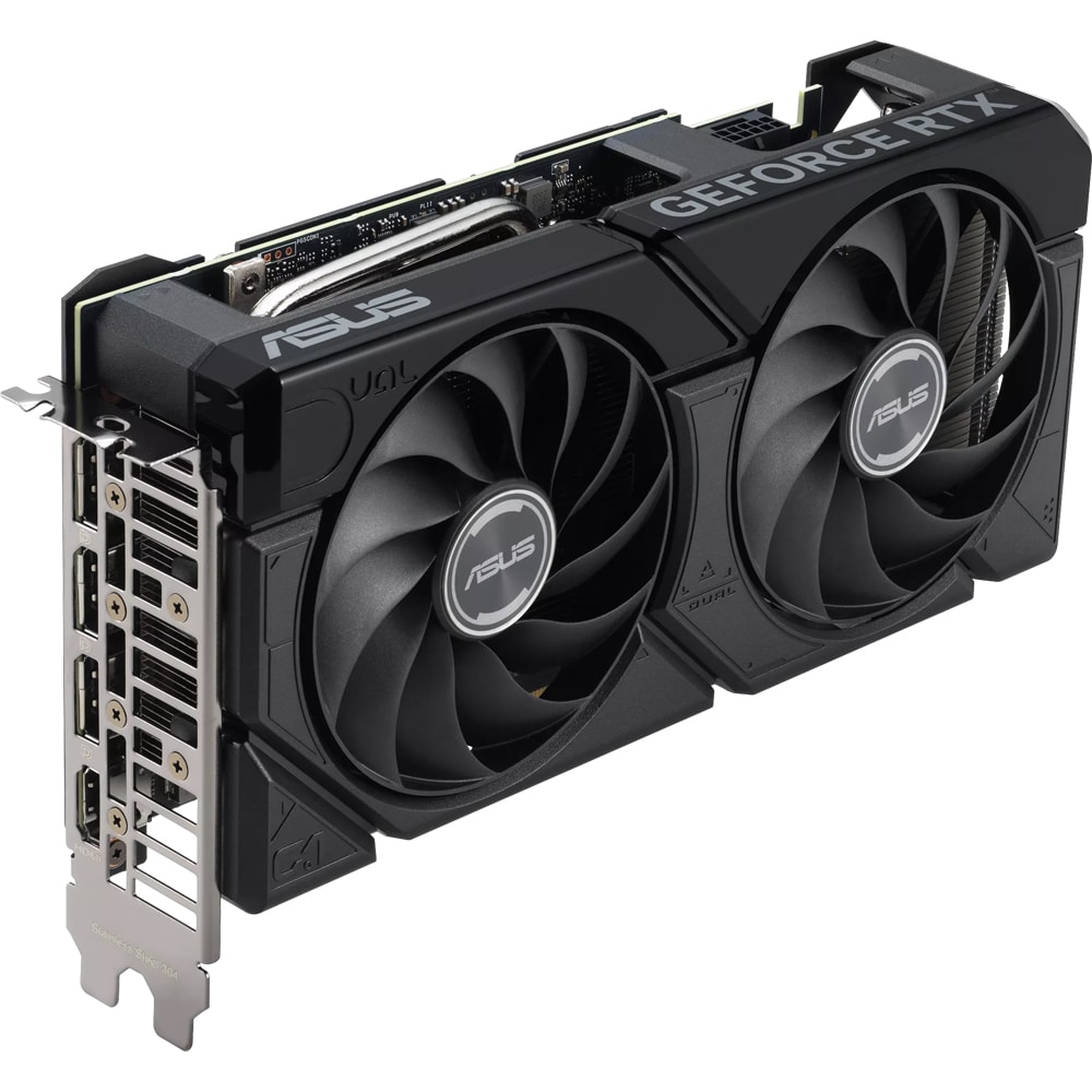 Placa video ASUS Dual GeForce RTX 4070 SUPER EVO OC Edition, 12GB GDDR6X, 192bit, DUAL-RTX4070S-O12G-EVO