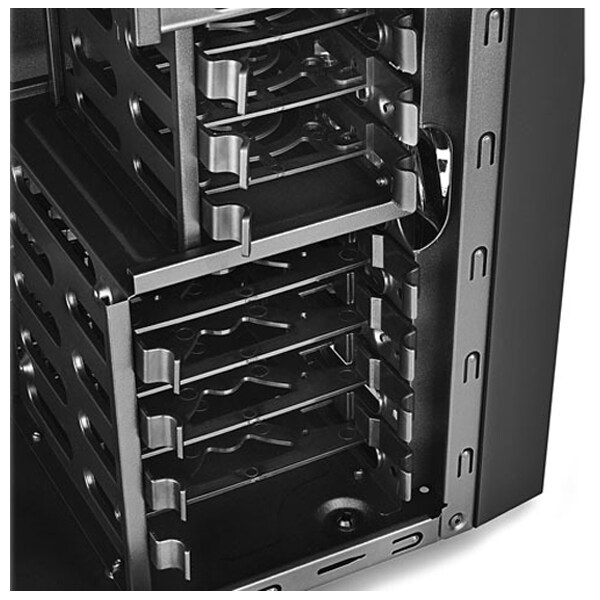 Carcasa PC DeepCool Tesseract BF black, 1xUSB2.0, 1xUSB3.0, mATX, ATX, DP-CCATX-TSRBFBK