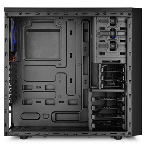 Carcasa PC DeepCool Tesseract BF black, 1xUSB2.0, 1xUSB3.0, mATX, ATX, DP-CCATX-TSRBFBK