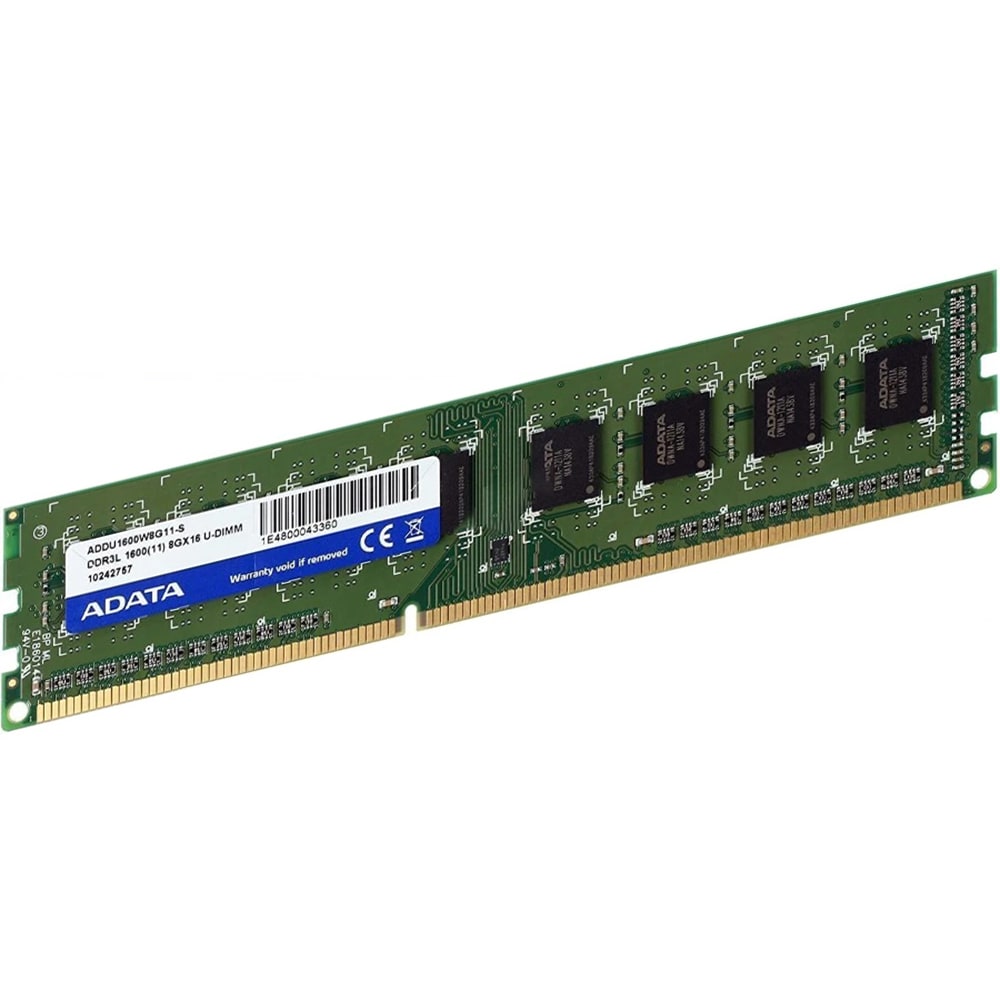 Memorie desktop ADATA, 8GB DDR3L, 1600Mhz, CL11, ADDU1600W8G11-S