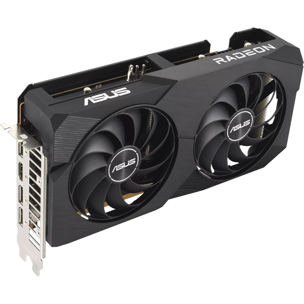 Placa video ASUS AMD Radeon RX 6600 Dual V2, 8GB GDDR6, 128bit