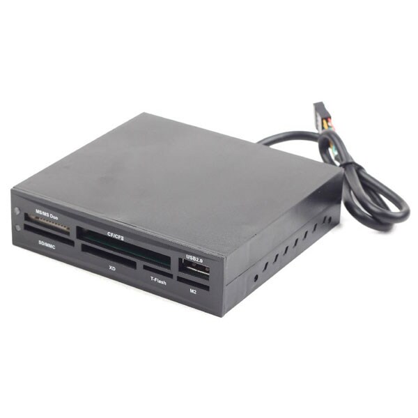Card reader intern GEMBIRD FDI2-ALLIN1-02-B USB, USB 2.0