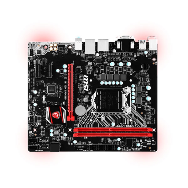 Placa de baza MSI H110M GAMING, Socket 1151, mATX