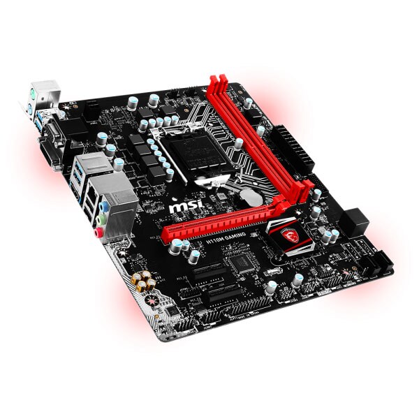 Placa de baza MSI H110M GAMING, Socket 1151, mATX