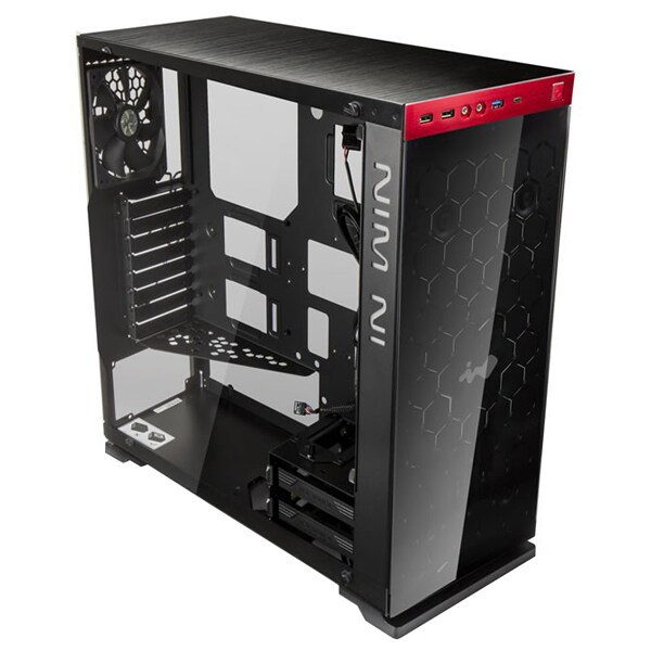 Carcasa PC In Win 805C rosie, 2 x USB 2.0, 1 x USB 3.0, 805C RED
