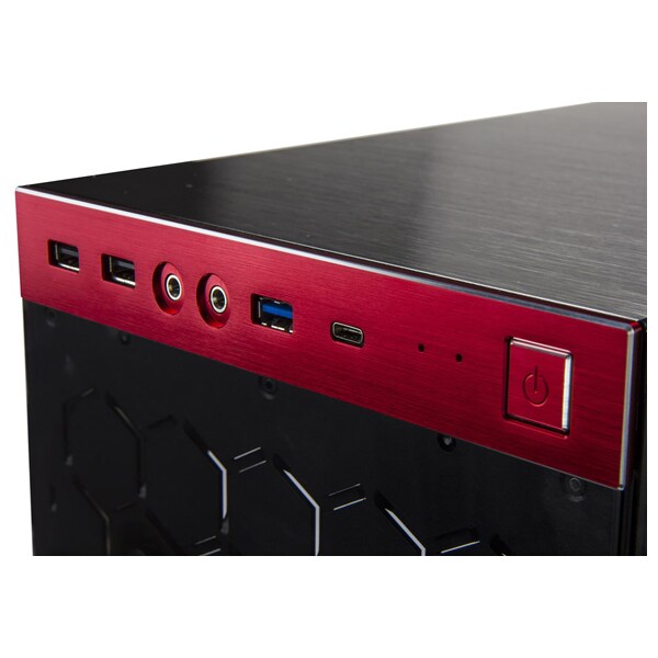 Carcasa PC In Win 805C rosie, 2 x USB 2.0, 1 x USB 3.0, 805C RED