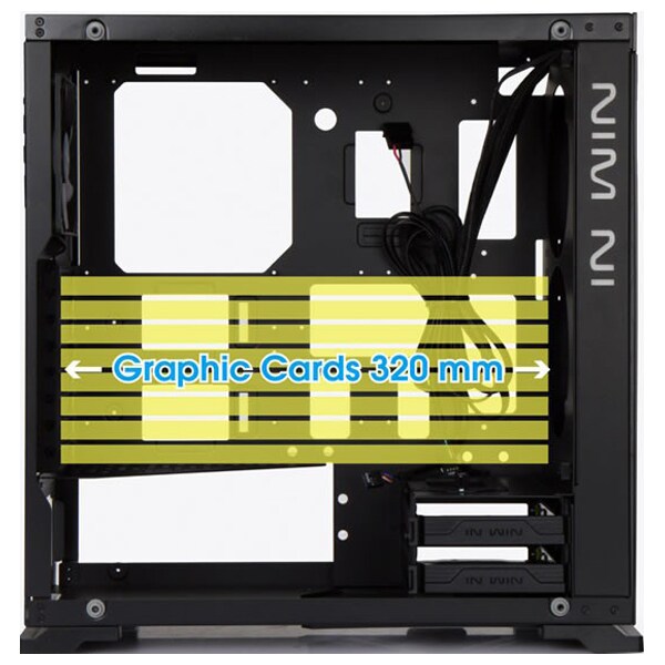 Carcasa PC In Win 805C rosie, 2 x USB 2.0, 1 x USB 3.0, 805C RED