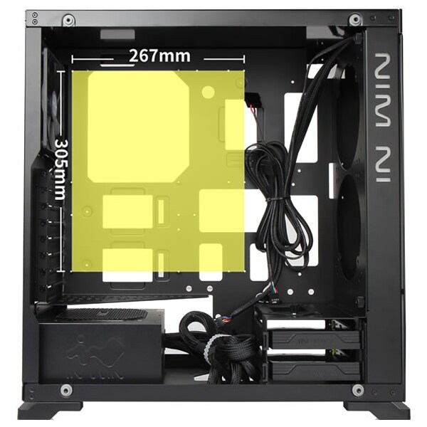 Carcasa PC In Win 805C rosie, 2 x USB 2.0, 1 x USB 3.0, 805C RED