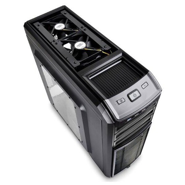 Carcasa PC DEEPCOOL Kendomen TI, USB 3.0, fara sursa, negru