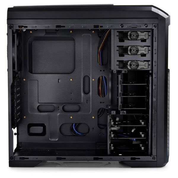Carcasa PC DEEPCOOL Kendomen TI, USB 3.0, fara sursa, negru