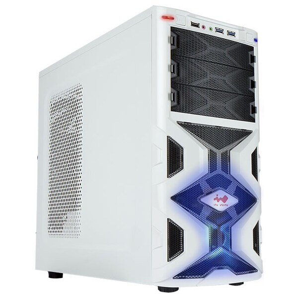 Carcasa PC IN WIN Mana 136 IW-MN136-WH, USB 3.0, fara sursa, alb