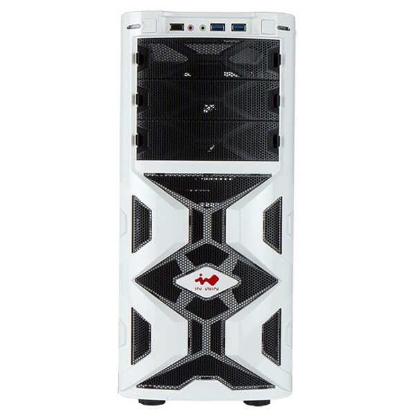 Carcasa PC IN WIN Mana 136 IW-MN136-WH, USB 3.0, fara sursa, alb