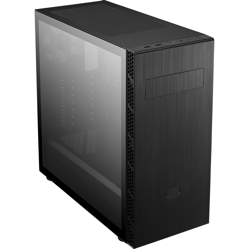 Carcasa PC COOLER MASTER Masterbox MB600L V2 MB600L2-KGNN-S00, USB 3.0, fara sursa, negru