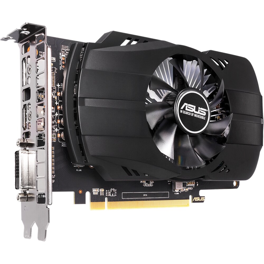 Placa video ASUS AMD Radeon RX 550, 4GB GDDR5, 128bit, PH-RX550-4G-EVO