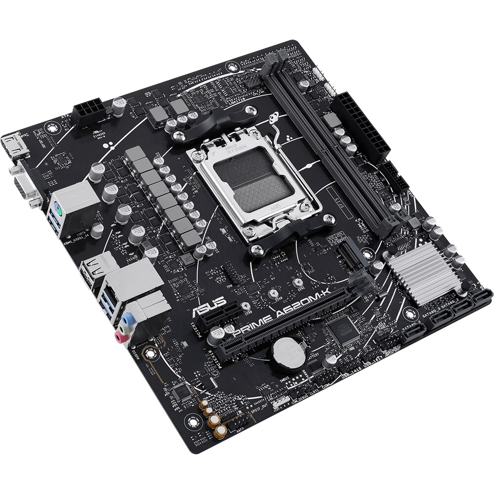 Placa de baza ASUS PRIME A620M-K, Socket AM5, mATX