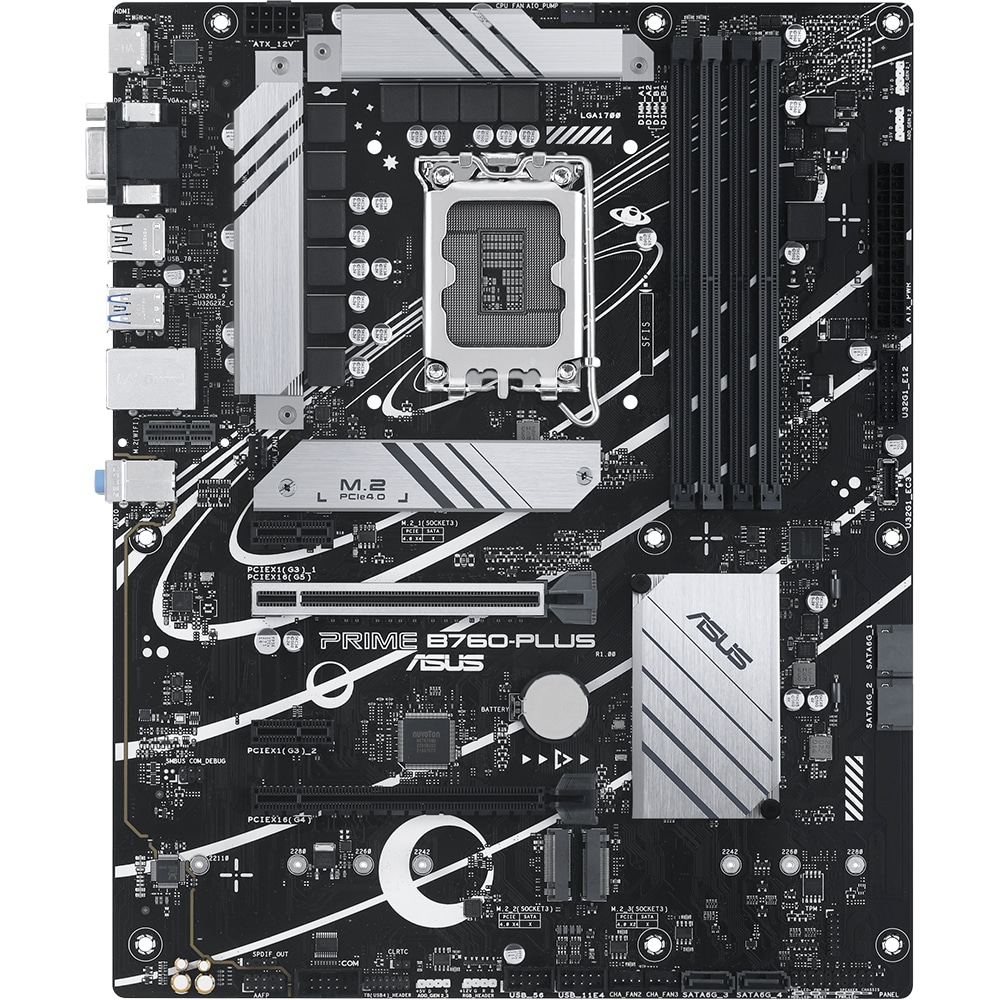 Placa de baza ASUS PRIME B760-PLUS, Socket 1700, ATX