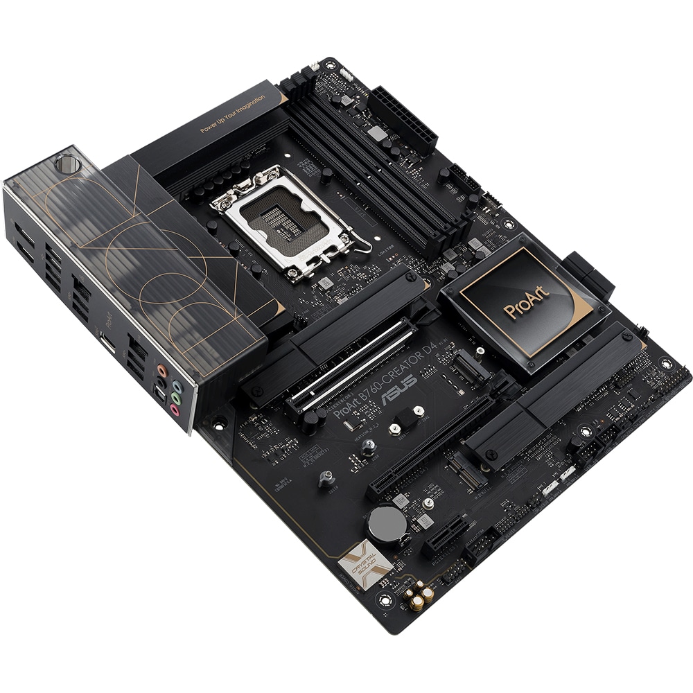 Placa de baza ASUS ProArt B760-CREATOR D4, Socket 1700, ATX, Wi-Fi