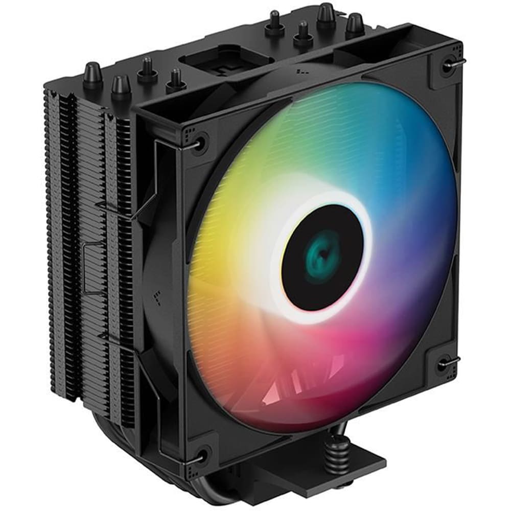 Cooler procesor DEEPCOOL AG400, aRGB, 120mm, negru