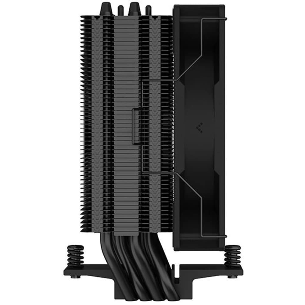 Cooler procesor DEEPCOOL AG400, aRGB, 120mm, negru