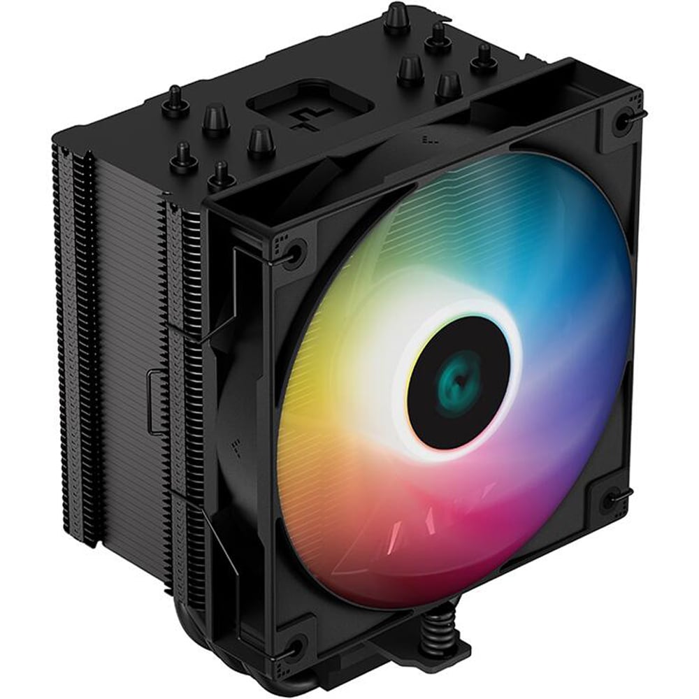 Cooler procesor DEEPCOOL AG500, aRGB, negru, 120mm
