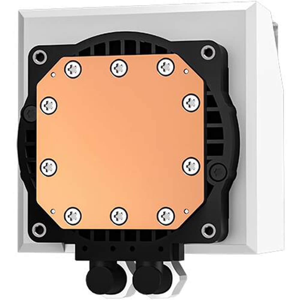 Cooler procesor cu racire lichida DEEPCOOL LT520 aRGB, 2 x 120mm, alb