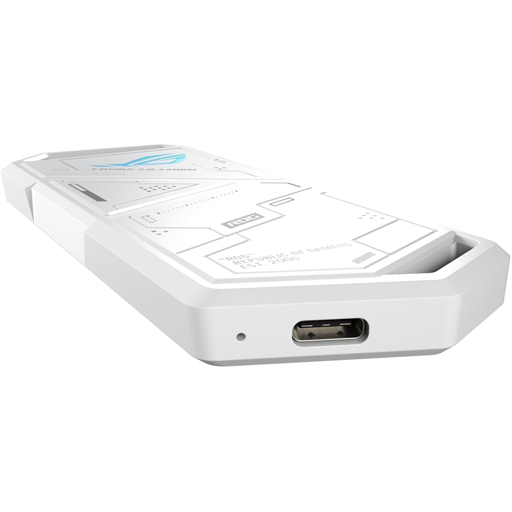 Rack extern ASUS ROG Strix Arion, SSD, USB 3.2., Moonlight White