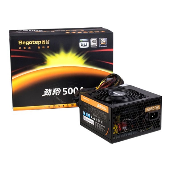 Sursa PC SEGOTEP SG-500A, 500W, 120mm, 80 Plus