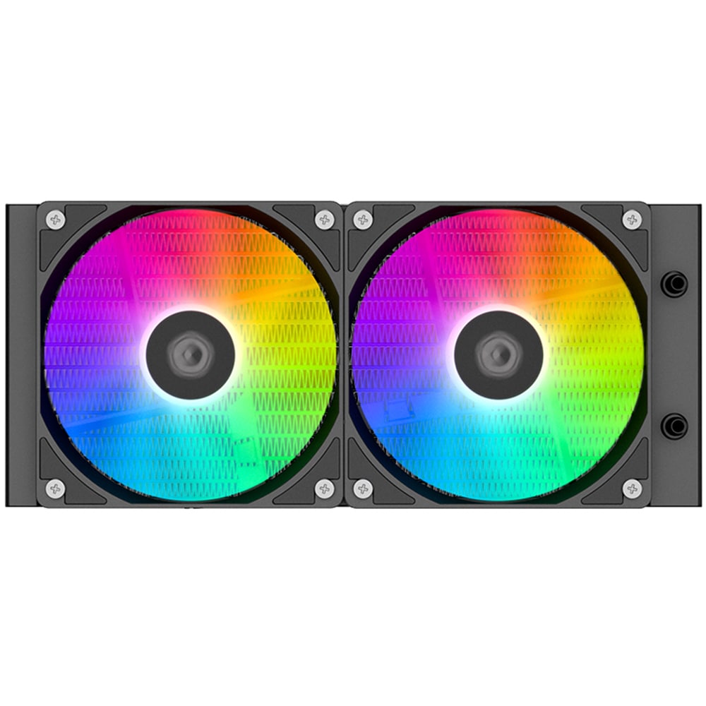 Cooler procesor cu racire lichida ID-COOLING SL240 XE ARGB, 2x120mm, Display