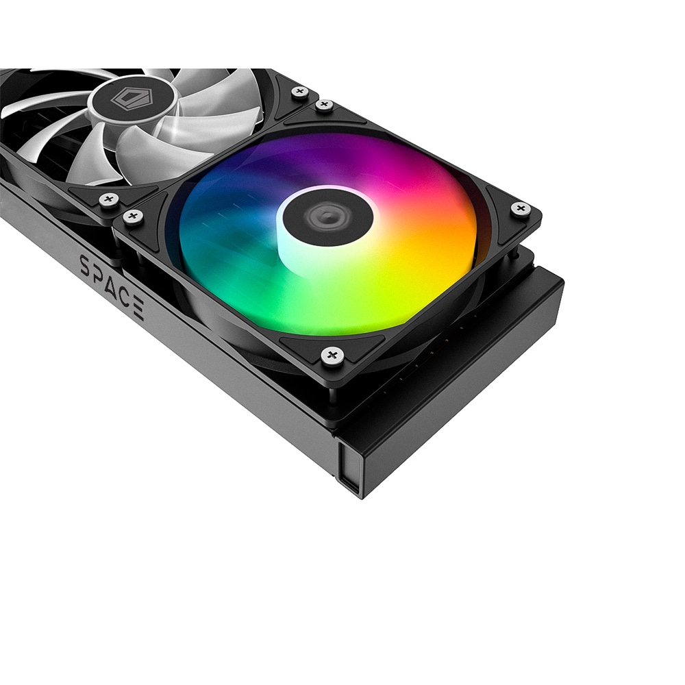 Cooler procesor cu racire lichida ID-COOLING SL240 XE ARGB, 2x120mm, Display