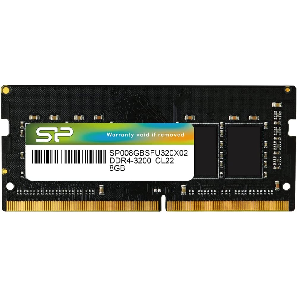 Memorie laptop SILICON POWER, 8GB DDR4, 3200MHz, CL22, SP008GBSFU320X02
