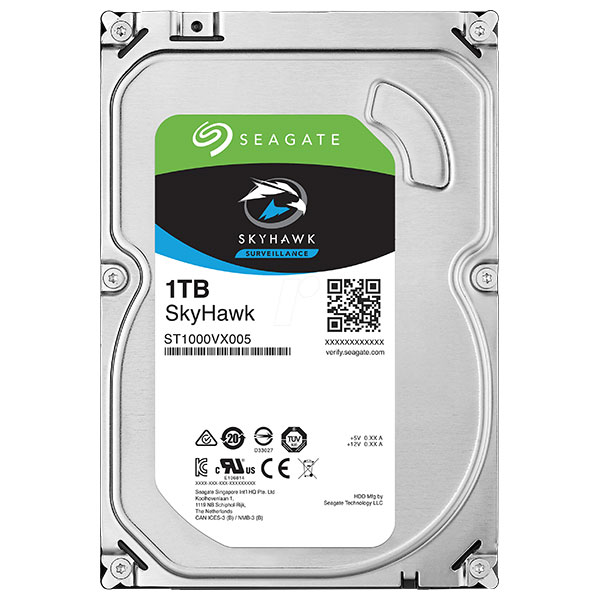 Hard Disk SEAGATE SkyHawk Surveillance, 1TB, 5900RPM, SATA3, 64MB, ST1000VX005