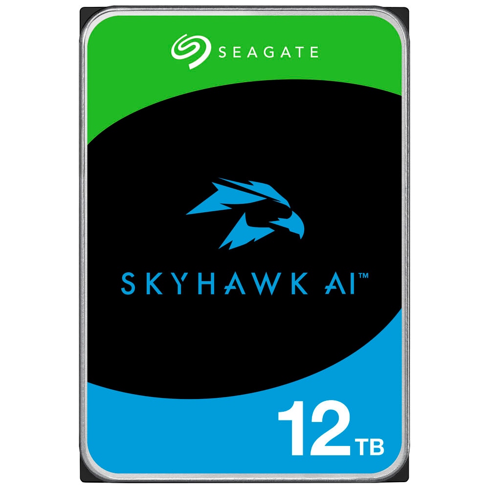 Hard Disk SEAGATE SkyHawk AI Surveillance, 12TB, 7200RPM, SATA3, 256MB, ST12000VE001