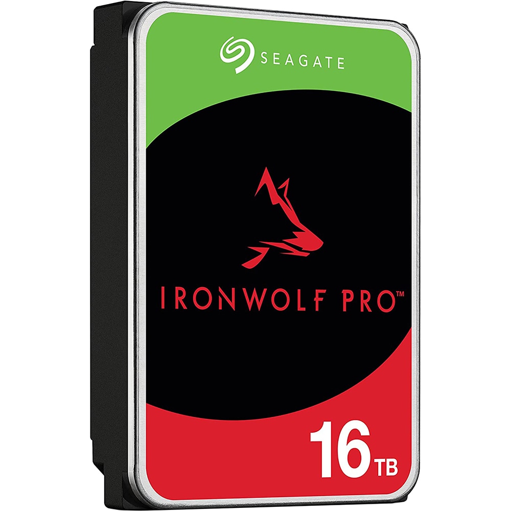 Hard Disk NAS SEAGATE IronWolf Pro, 16TB, 7200RPM, SATA3, 256MB, ST16000NT001
