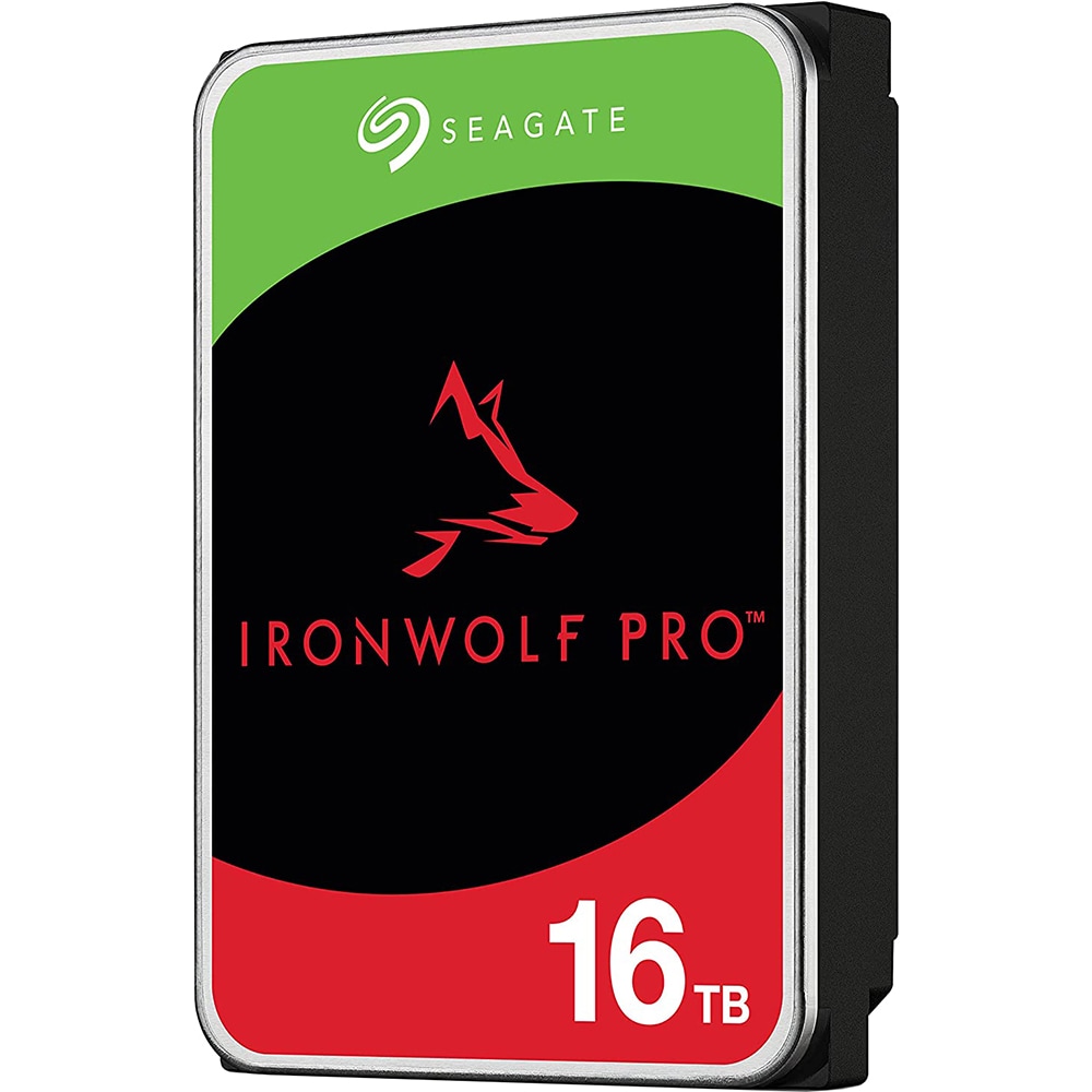 Hard Disk NAS SEAGATE IronWolf Pro, 16TB, 7200RPM, SATA3, 256MB, ST16000NT001