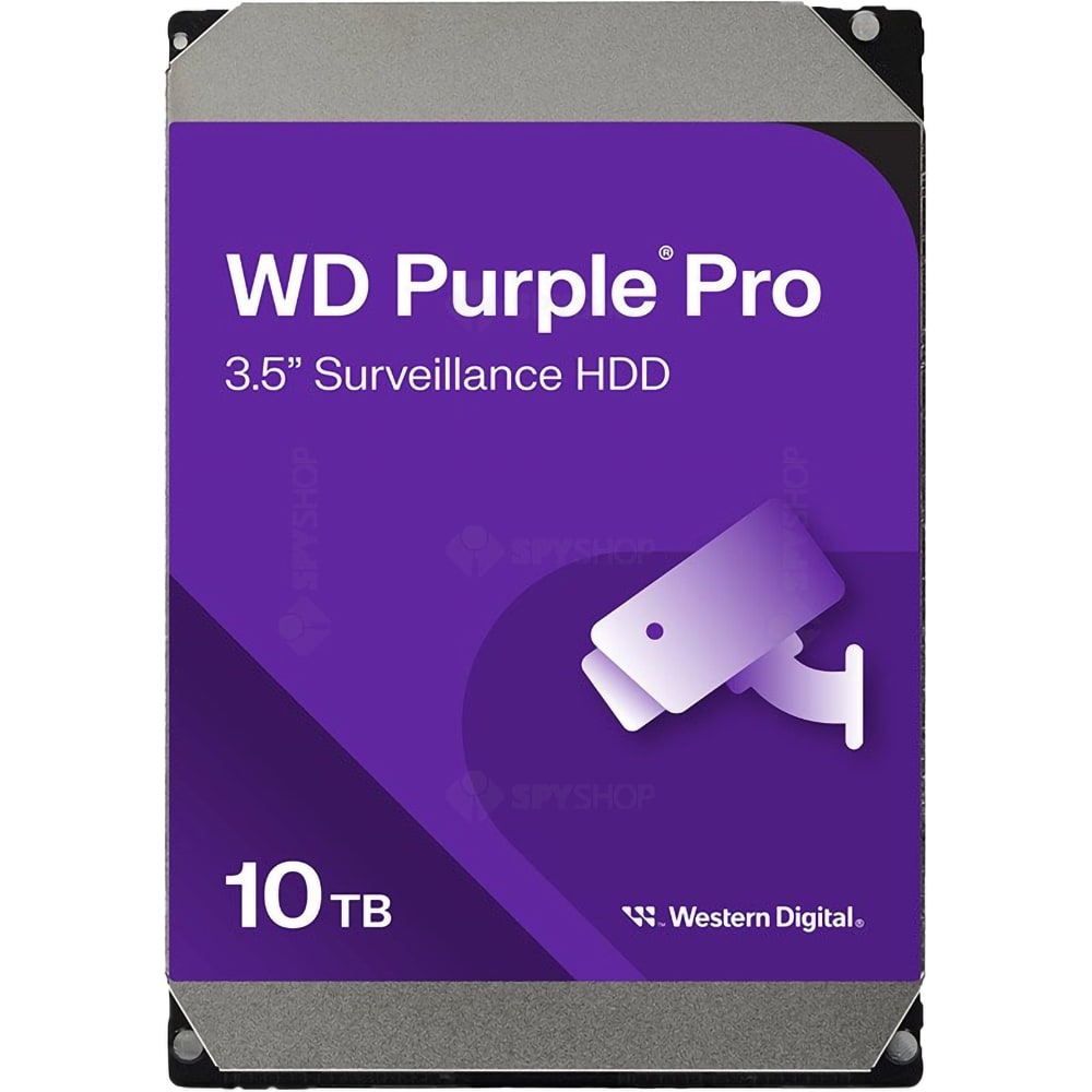 Hard Disk WD Purple Surveillance, 10TB, 7200 RPM, SATA3, 512MB, WD102PURZ