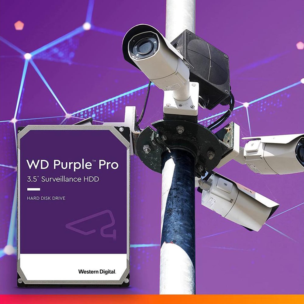 Hard Disk Supraveghere WD Purple Pro, 10TB, 7200 RPM, SATA3, 256MB, WD101PURP