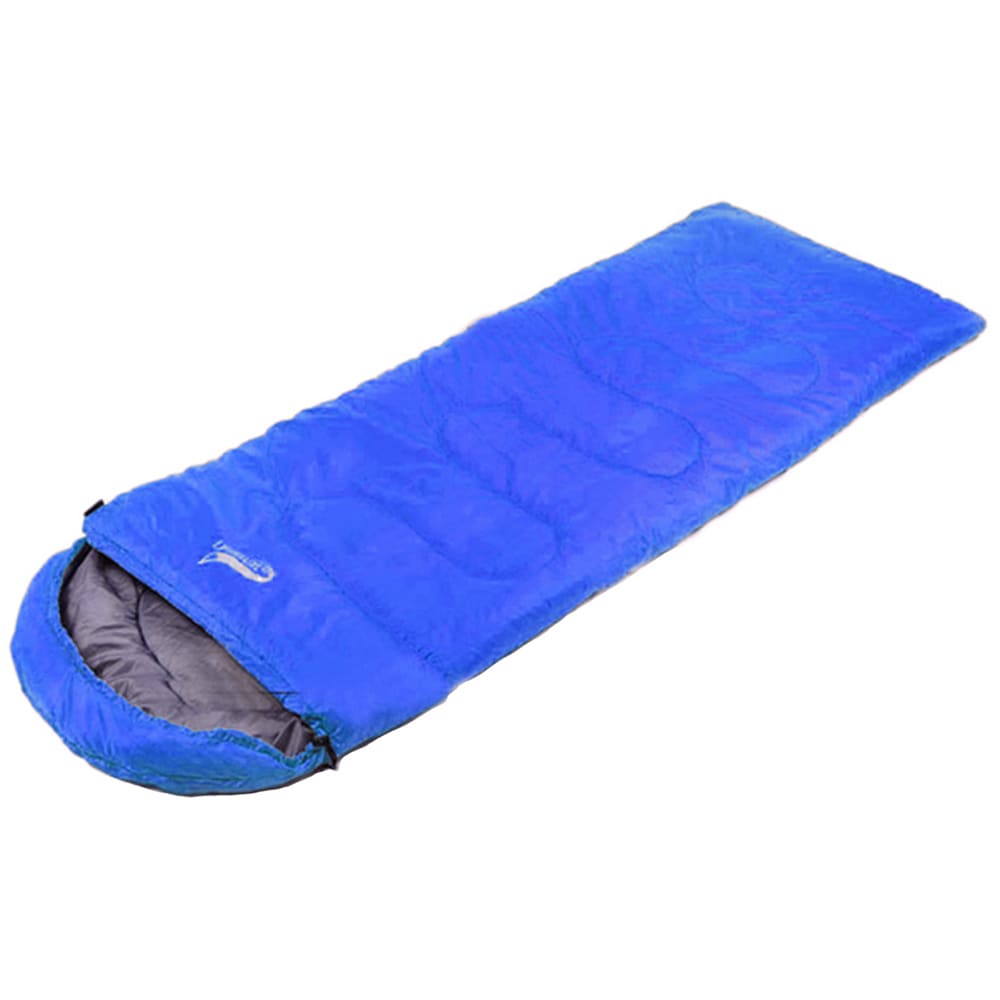 Sac de dormit ACTION ONE Mummy, 215 x 70 cm, albastru