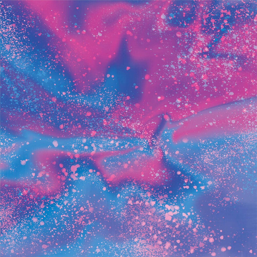 Hartie transfer CRICUT Infusible Ink Transfer Sheets, 2 buc, Purple Watersplash