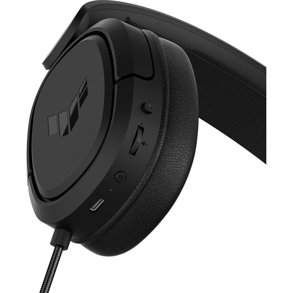 Casti Gaming Wireless ASUS TUF H1, 7.1 surround, multiplatforma, USB, negru