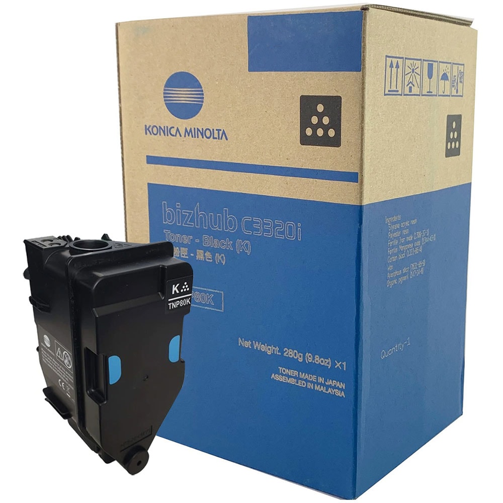 Toner original KONICA MINOLTA TNP-80K, negru