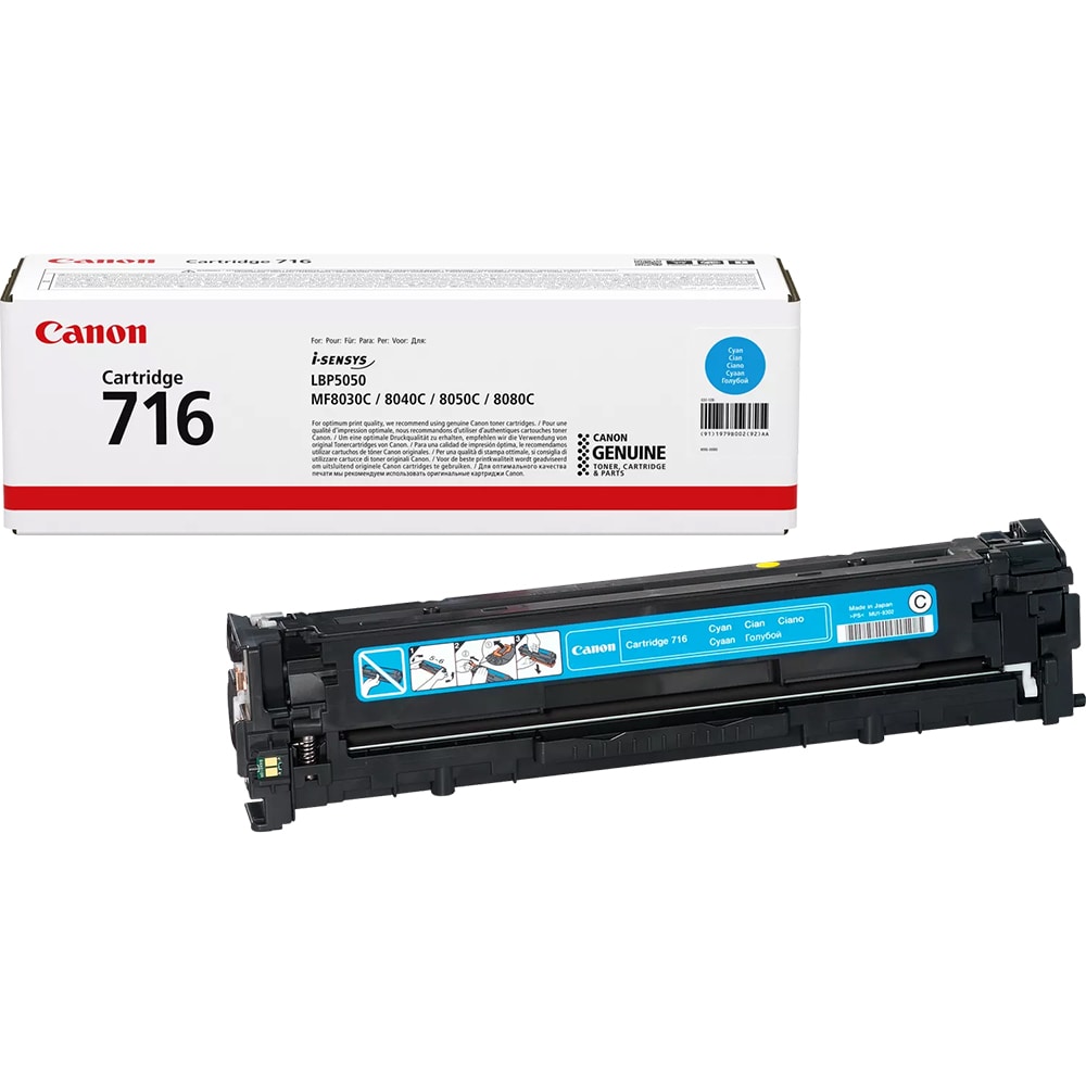 Toner original CANON CRG716C, cyan