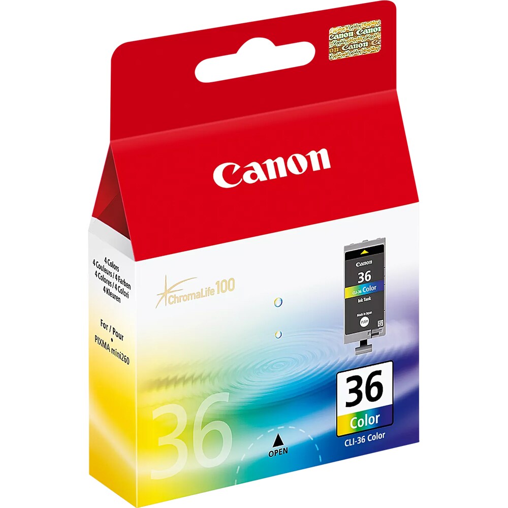 Cartus original Canon Cl 36, color