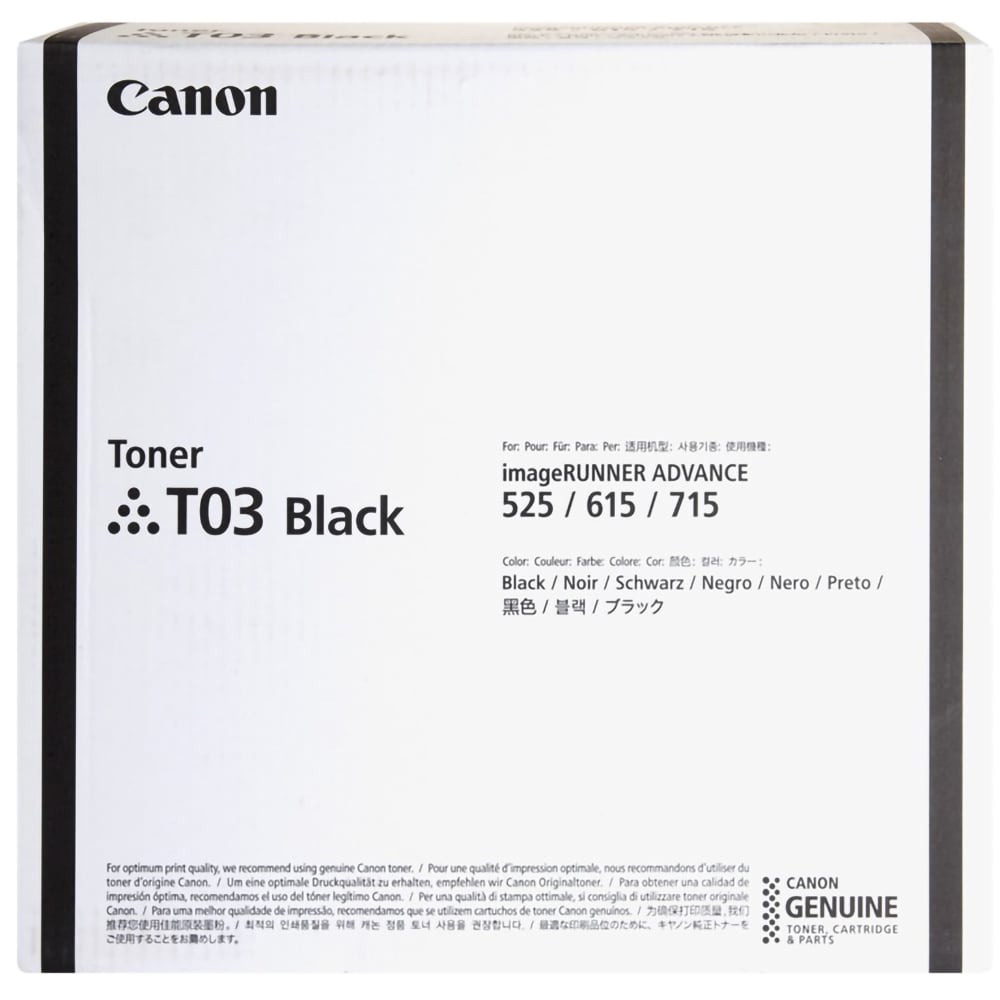 Toner original CANON T03, negru