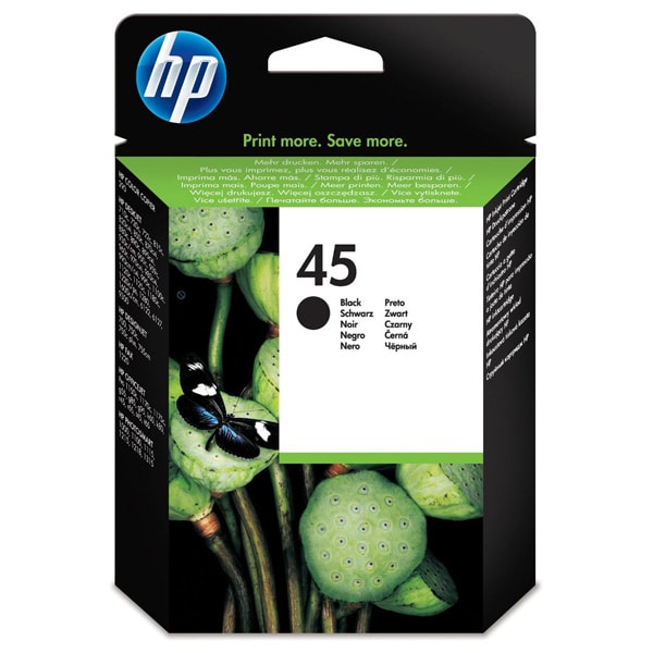Cartus original HP 45 51645AE, negru