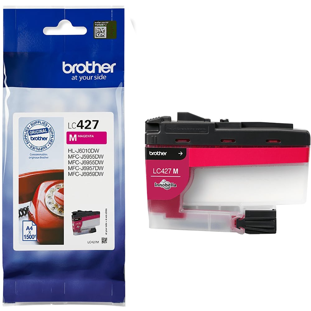 Cartus original BROTHER LC427M, magenta